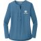 20-LK5432, X-Small, Dusty Blue, Right Sleeve, None, Left Chest, Your Logo + Gear.